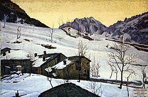 Mattino di prima luce ad Acceglio