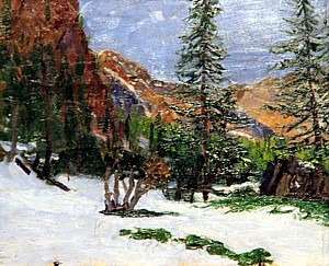 Prima neve a Bellino
